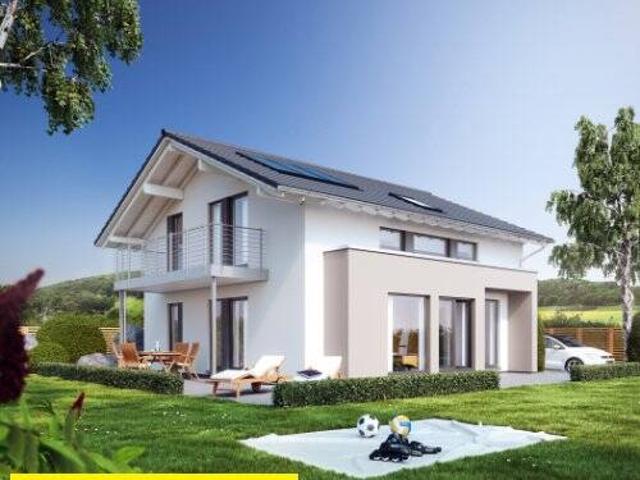 TRAUMHAUS mit bester Effizienzklasse, Homeoffice, 2 Kinderzimmer inklusive Baugrundstück