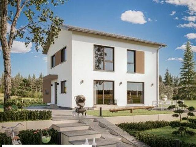Traumhaus mit hoher Effizienzstufe und PV Anlage, 2 Kinderzimmer, Homeoffice inkl. Grundstück