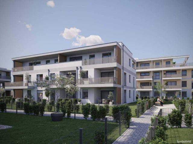 Traunfabrik Wohnen im Grünen 3 Zimmer Wohnung mit eigenem Garten