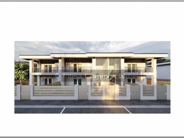 Travagliato nuovo trilocale con giardino privato