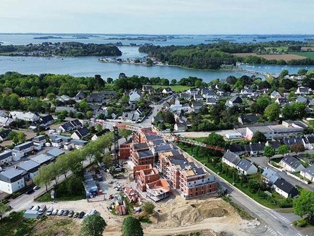 Travaux en cours dans le Golfe du Morbihan ! Prochainement, nouveaux 4 pièces disponibles