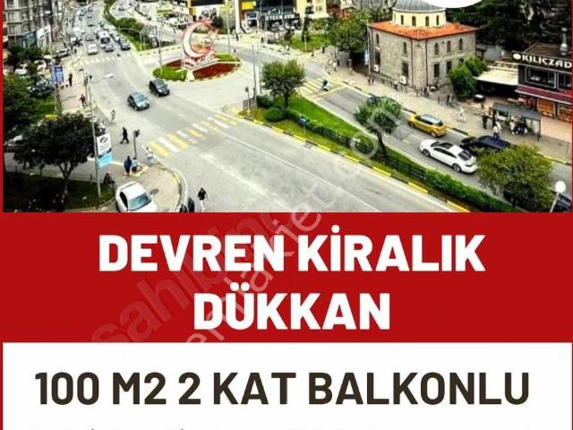 Trabzon Meydan Da 100 M2 Kiralık Balkonlu Cafe Restaurant