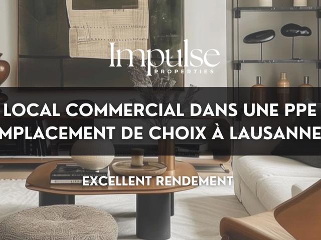 Trade with 1 room on sale in Lausanne 77 m² | dreamo. Ch