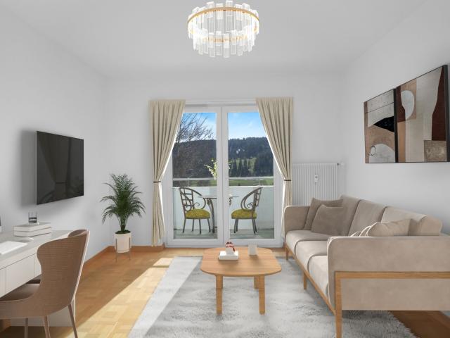 Tramelan, eine wunderschöne 3,5 Zimmer Wohnung im Obergeschoss