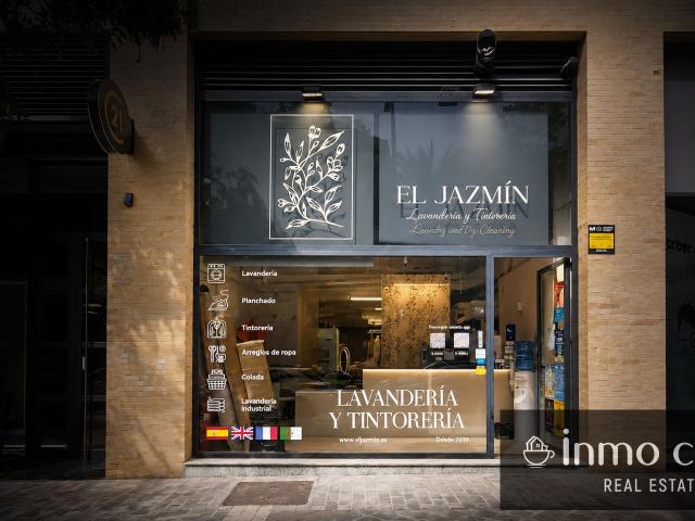 TRASPASO DE TINTORERIA EN FUNCIONAMIENTO 101 m² MAQUINARIA PROFESIONAL SALIDA DE HUMOS