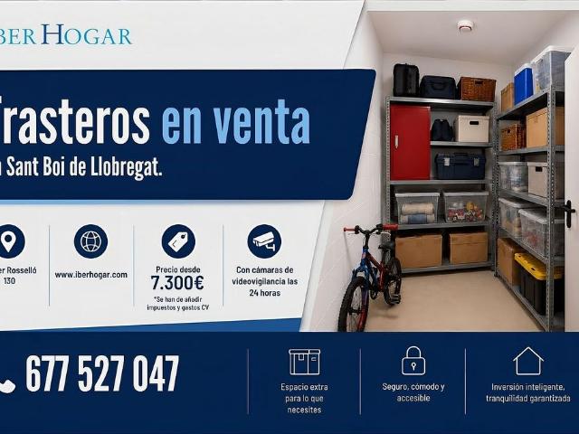 Trastero en venta en calle Rosselló, Sant Boi de Llobregat, de 5 m² por 7.300