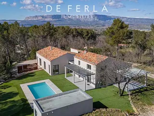 Trets 13530 Achat / Vente maison 7 pièces t7 piscine terrasse