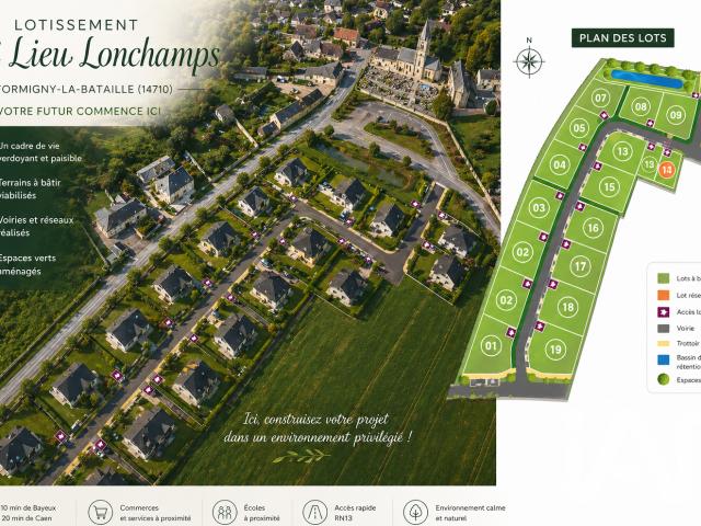 Trévières Vente Terrain 14