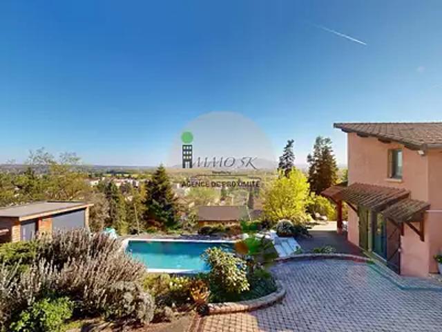 Trévoux 01600 Achat / Vente maison 7 pièces t7 piscine
