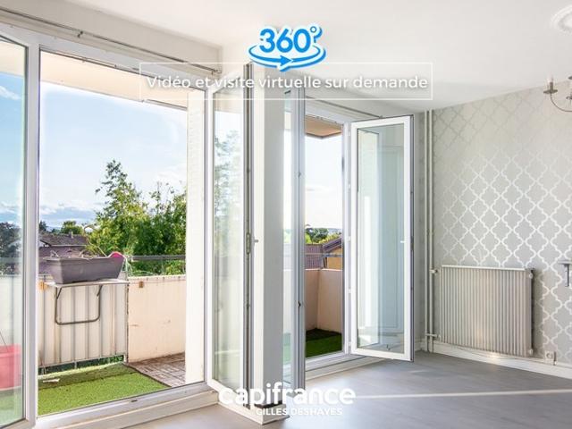 Trévoux 01600 T4 83.19m² Loi Carrez Balcon + Cave + Garage