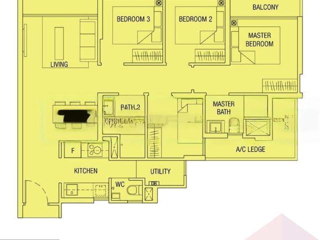 Tre Residences D14, Condominium