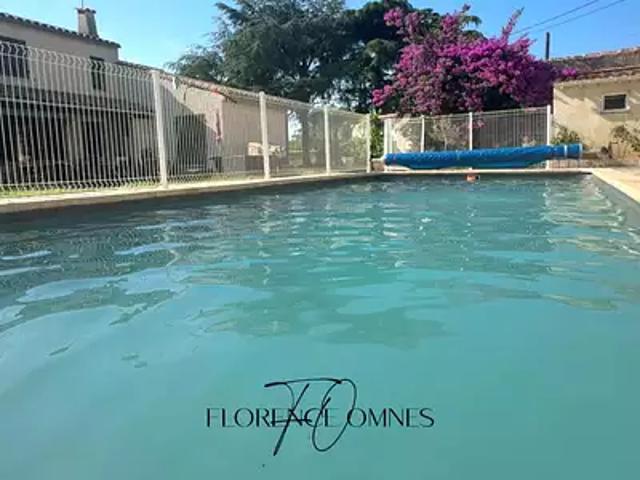 Trèbes 11800 Achat / Vente maison 9 pièces t9 piscine terrasse