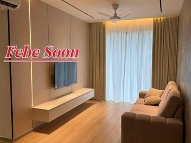 TreeO 900sf High Floor 2cp Fully Reno Furnished