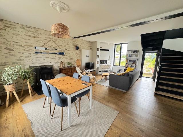TRÉGLONOU Maison T3 meublée