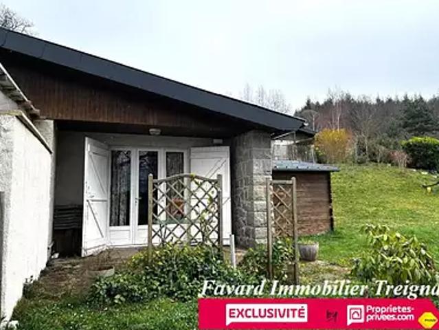 Treignac 19260 Achat / Vente maison 2 pièces t2 jardin terrasse