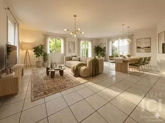 Treillières 44119 Achat / Vente maison 5 pièces t5 au dernier étage cave