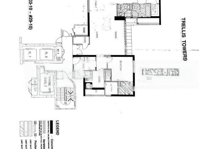 Trellis Towers D12, Condominium