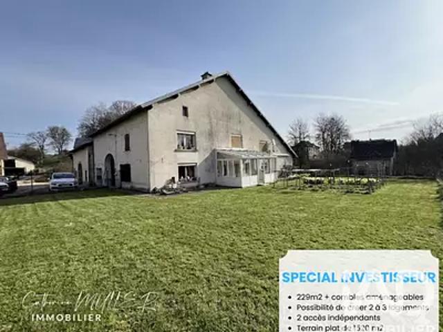 Trémoins 70400 Achat / Vente maison 7 pièces t7 parking