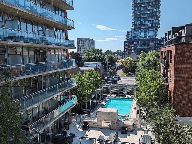 Trendy Hideaway Condo On Mcleod Overlooking The Pool