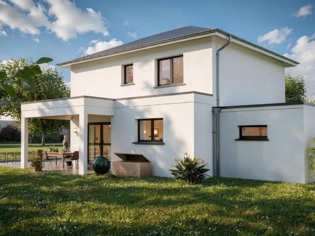 Très au calme cette maison + terrain à Hagenthal le Bas – proche Bâle, Hégenheim et Hésingue
