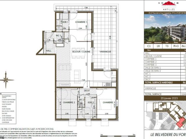 Très beaux appartements neufs à la vente Résidence Le Bel