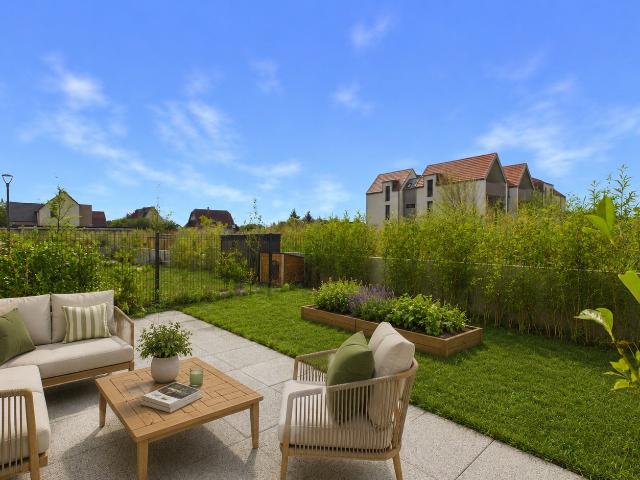 Très beau duplex jardin quartier résidentiel au calme