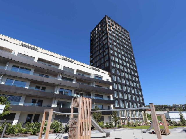 Très bel appartement au 9ème étage avec vue sur le lac de Neuchâtel et le Jura | dreamo. Ch