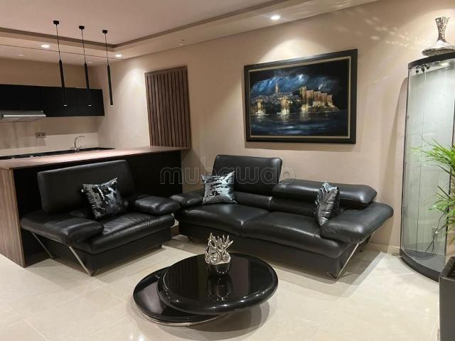Très bel appartement en location à Agdal. Superficie 63 m². Concierge
