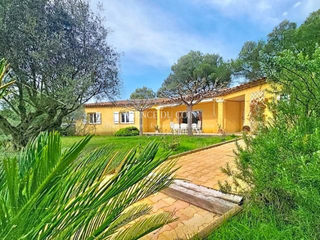 Draguignan – Villa de plain pied – 133 m² – Terrain 1 500 m²