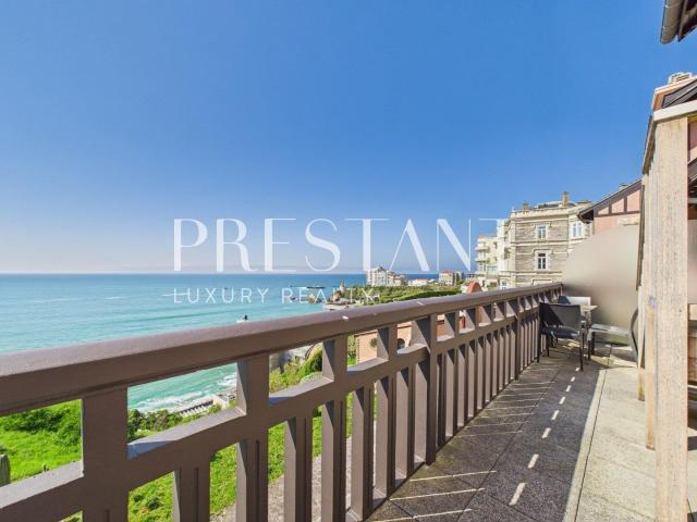 Très bien situé, appartement rare avec grande terrasse et vu. 40m² Biarritz