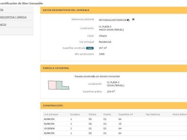Tres casas en venta en Odón, 55.000 euros el lote