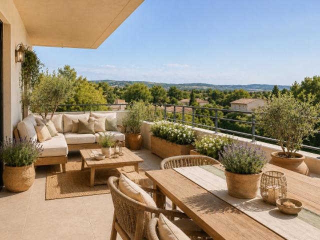 TRES GRAND 3 PIECES DE 80m² AVEC TERRASSE ET RANGEMENTS