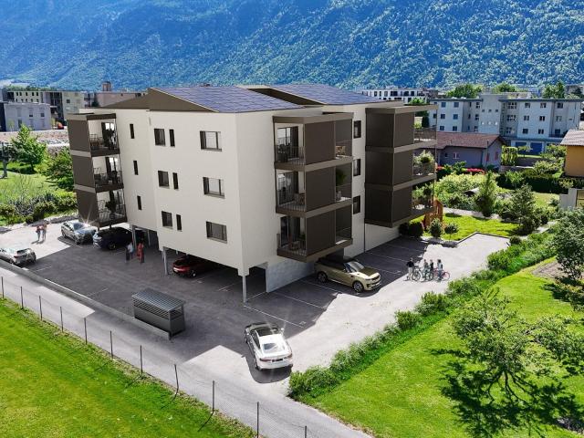 Très joli 2.5 pièces en attique à vendre à Martigny Lot 301 | dreamo. Ch