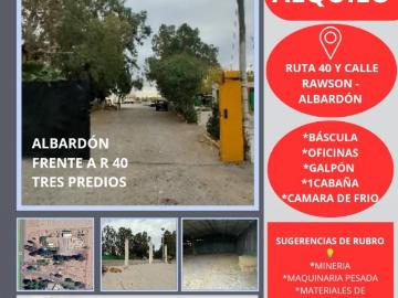 Tres Predios Contnuos Con Frente A R20 Uno En Esquina En 750usd El Mas Grande 1500usd