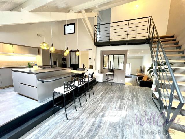 Tresserve Loft 6 7 pièces entièrement rénové avec studio ind. 165m² Tresserve