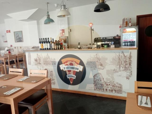 Trespasse restaurante pizzaria em águas Santas