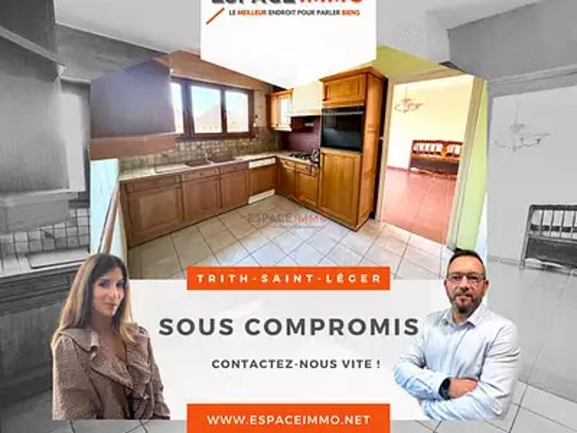 Trith Saint Léger 59125 Achat / Vente maison 4 pièces t4