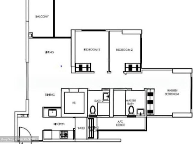 Trivelis Clementi, HDB 4 Rooms