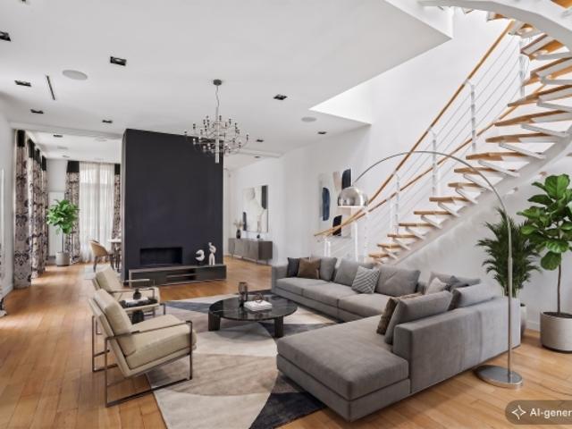 Triangle d'Or – Élégant duplex aux volumes généreux et prestatio