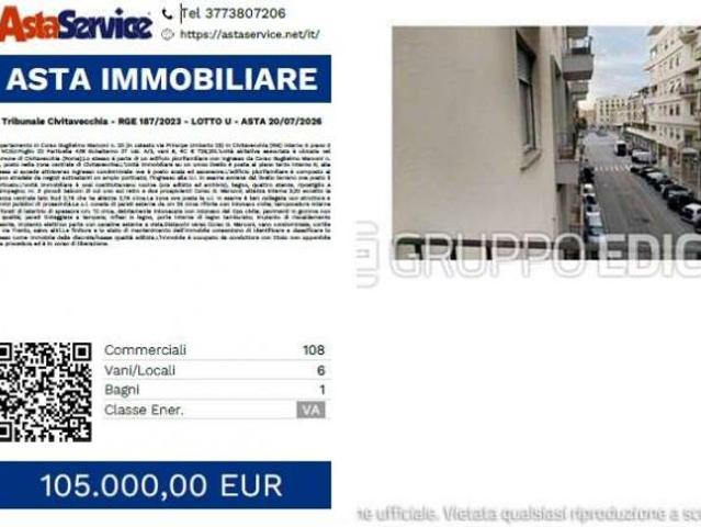 Tribunale Civitavecchia RGE 187/2023 LOTTO U Tribunale Civitavecchia RGE 187/2023 LOTTO U ASTA 20/07/2026