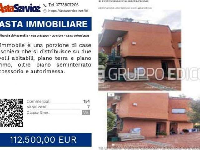 Tribunale Civitavecchia RGE 214/2024 LOTTO U Tribunale Civitavecchia RGE 214/2024 LOTTO U ASTA 04/09/2026