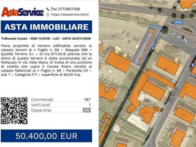 Tribunale Cuneo RGE 11/2018 L52 Tribunale Cuneo RGE 11/2018 L52 ASTA 22/07/2026