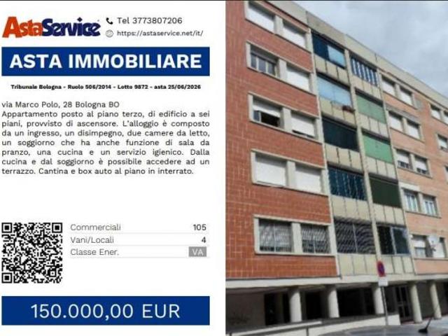 Tribunale Bologna Ruolo 506/2014 Lotto 9872 Tribunale Bologna Ruolo 506/2014 Lotto 9872 asta 25/06/2026