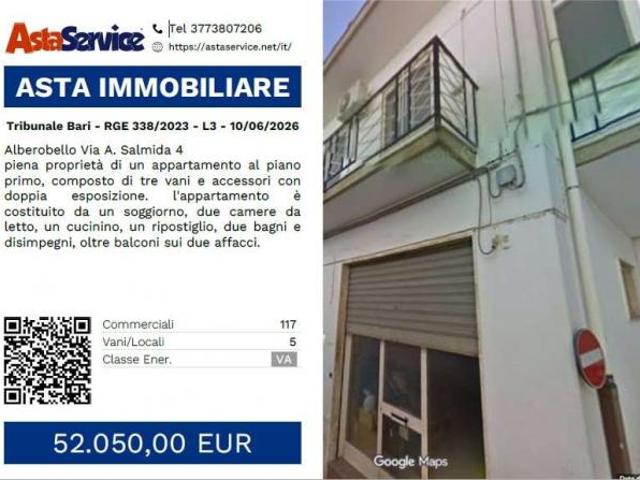 Tribunale Bari RGE 338/2023 L3 Tribunale Bari RGE 338/2023 L3 10/06/2026