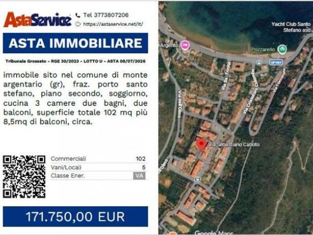Tribunale Grosseto RGE 30/2023 LOTTO U Tribunale Grosseto RGE 30/2023 LOTTO U ASTA 08/07/2026