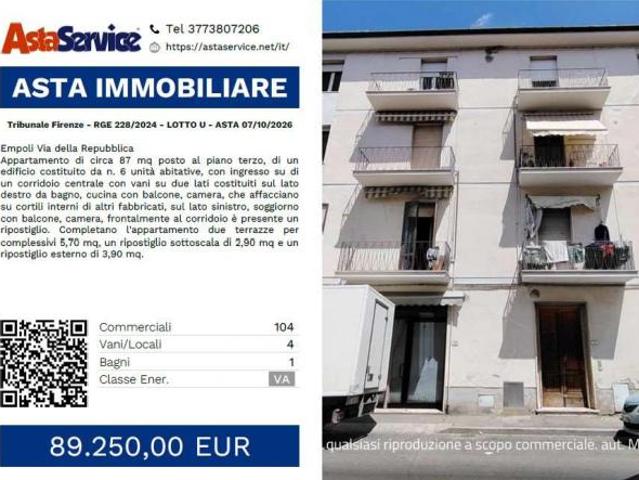 Tribunale Firenze RGE 228/2024 LOTTO U Tribunale Firenze RGE 228/2024 LOTTO U ASTA 07/10/2026
