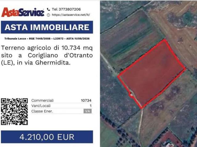 Tribunale Lecce RGE 7449/2008 L23972 Tribunale Lecce RGE 7449/2008 L23972 ASTA 11/09/2026
