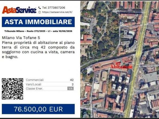 Tribunale Milano Ruolo 272/2025 L1 Tribunale Milano Ruolo 272/2025 L1 asta 10/06/2026