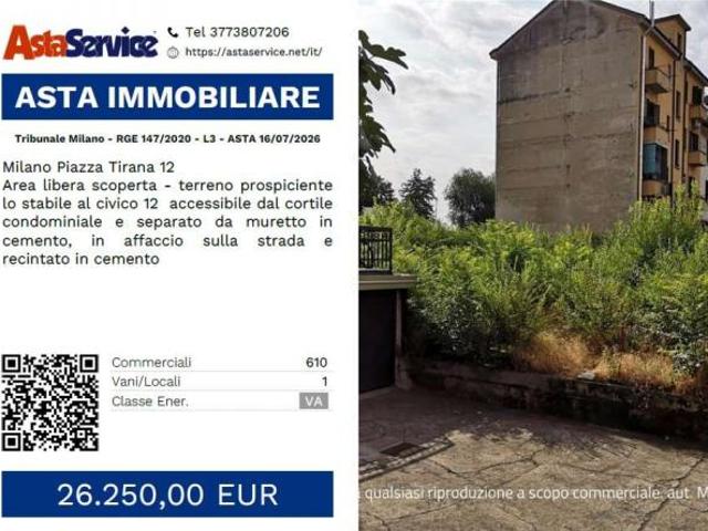 Tribunale Milano RGE 147/2020 L3 Tribunale Milano RGE 147/2020 L3 ASTA 16/07/2026