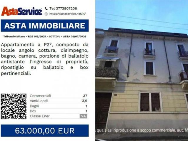 Tribunale Milano RGE 166/2025 LOTTO U Tribunale Milano RGE 166/2025 LOTTO U ASTA 28/07/2026